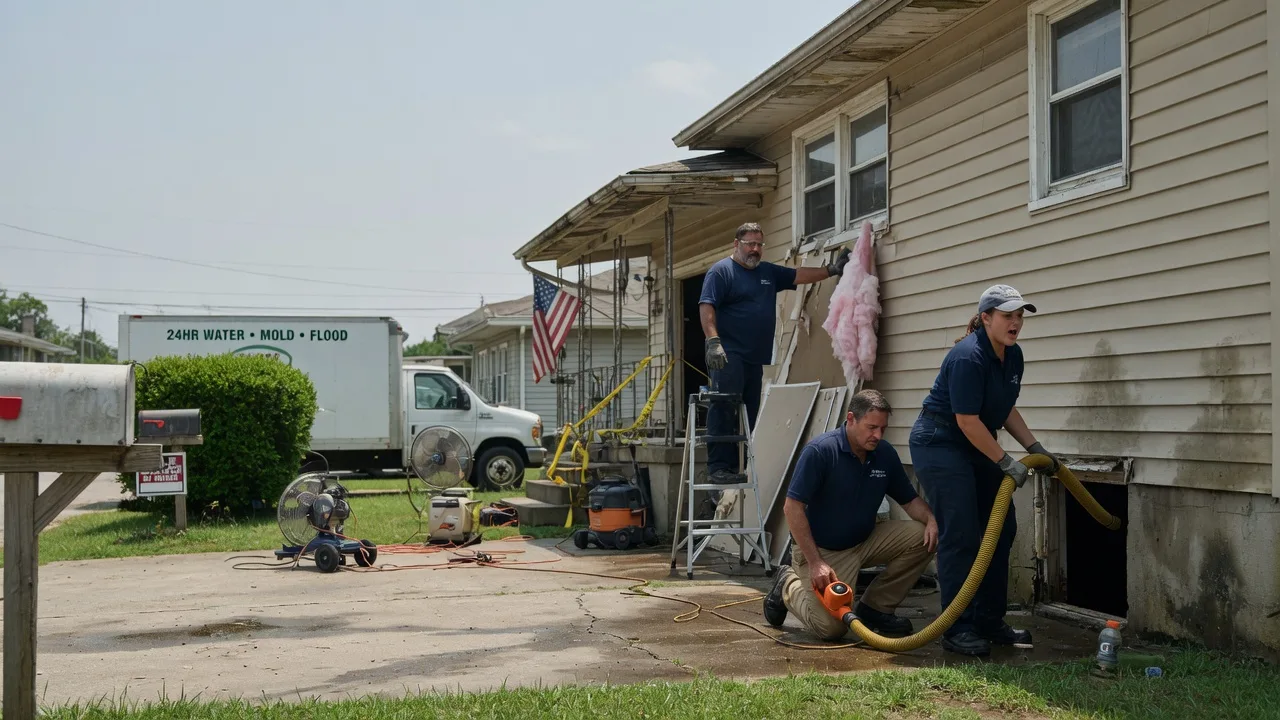 Water Damage Repair in Canonsburg, PA near me